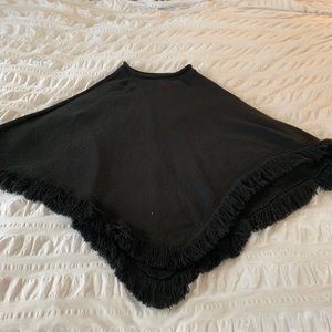 Black poncho